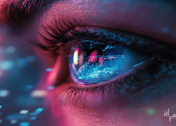 triangular arbitrage in crypto reflected in an eye