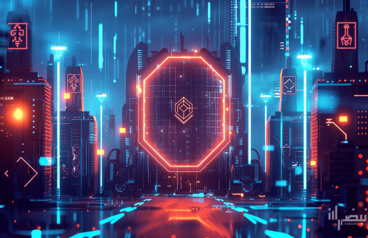 A_digital_fortress_with_the_BlackRock_logo_surrounded_b_f8129995-
