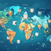 A_global_map_with_cute_hamster_avatars_popping_up