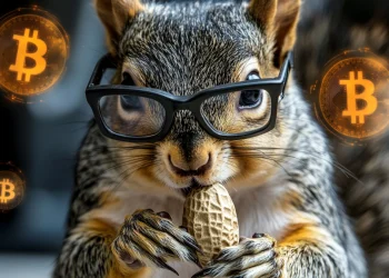 میم کوین جدید squirrel Peanut