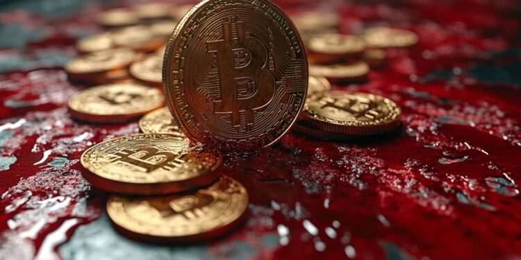 تشدید طوفان در بازار کریپتو و افت ۲۵ درصدی بیتکوین از سقف تاریخی خود