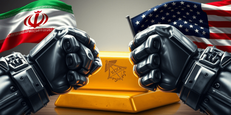 تأثیر مذاکرات آمریکا و ایران بر قیمت طلا در بازار فارکس