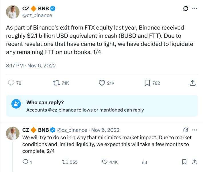 بایننس: مقصر فروپاشی FTX، سم بنکمن فرید است