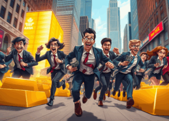 ریزش بازار طلا در میان آتش‌بس تجاری