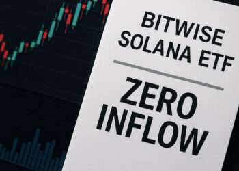 ثبت ورودی صفر برای ETF سولانای بیت‌وایز؛ توقف غیرمنتظره پس از موج سرمایه‌گذاری