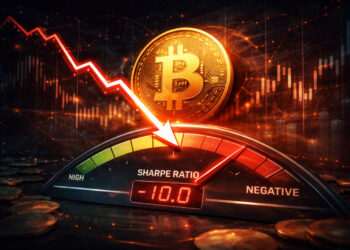 سقوط نسبت شارپ بیت‌کوین؛ بازار در آستانه نقطه چرخش؟