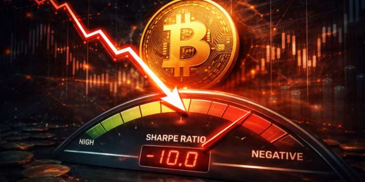 سقوط نسبت شارپ بیتکوین؛ بازار در آستانه نقطه چرخش؟