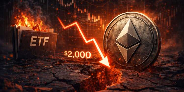 دارندگان ETF اتریوم در وضعیت دشوار ۲ هزار دلاری